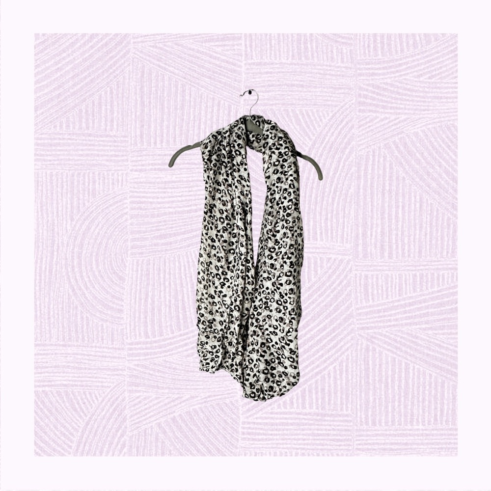 Leopard Print Scarf